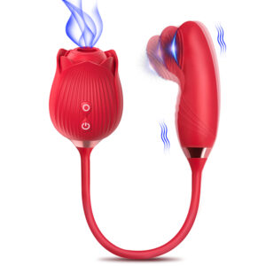 Róża rozkoszy – ssąco wibrujący stymulator łechtaczki