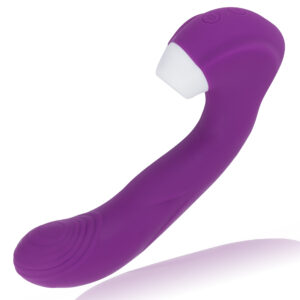 Wibrująco ssący wibrator – stymulacja 2w1 2