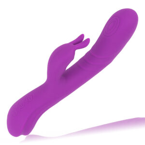Wibrator króliczek – do podwójnej stymulacji, końcówka wibratora wygina się o 30 stopni