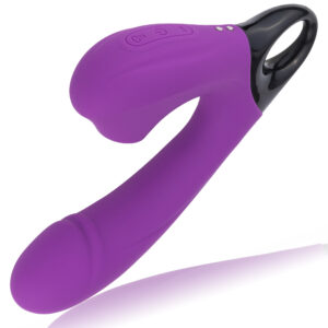 Wibrator 2w1 z uchwytem – ssąco wibrujący