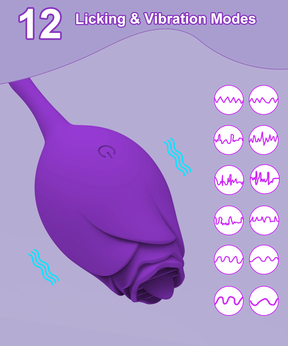 Róża kegla – stymulator z bezprzewodowym pilotem 2