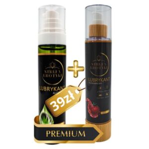 Naturalny lubrykant na bazie wody ALOE VERA + Lubrykant na bazie wody – truskawkowy