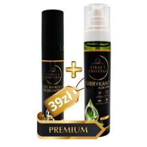 Żel analny silikonowy + Naturalny lubrykant na bazie wody ALOE VERA