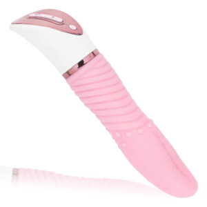 Wibrator rotacyjny, masażer podgrzewany do temperatury 42°C, 10 trybów wibracji