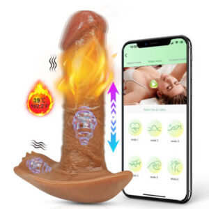 Wibrator podgrzewany posuwisto-wibrujący, 9 trybów posuwisto-wibrujących