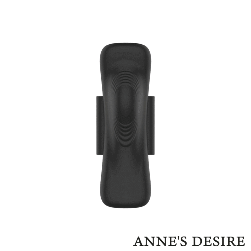 ANNE’S DESIRE™ – wibrator na majtki w zestawie z zegarkiem WATCHME (czarny), 7 trybów wibracji