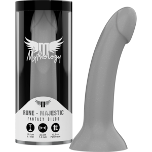 MYTHOLOGY™ – dildo z przyssawką wykonane z płynnego silikonu PREMIUM, rozmiar S 2