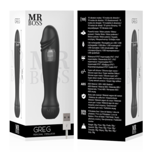 MR BOSS™ – stymulator osobisty, Super mocny silnik, 10 trybów wibracji 2