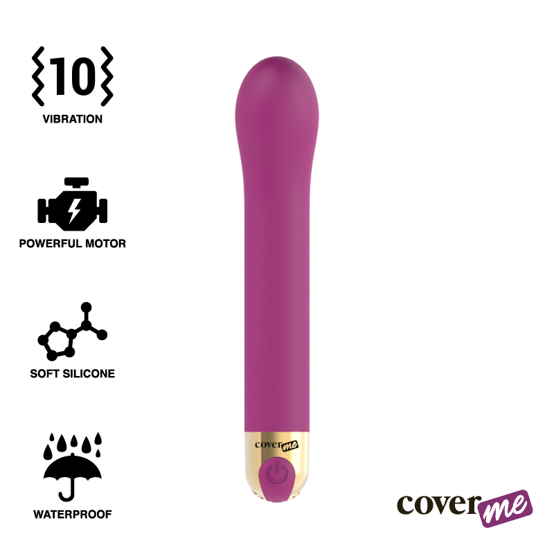 COVERME™ – wibrator punktu G, 10 trybów wibracji, super mocny silnik