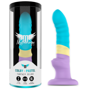 MYTHOLOGY™- dildo z przyssawką wykonane z płynnego silikonu PREMIUM, rozmiar M 2
