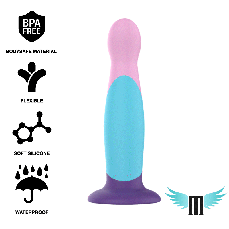 MYTHOLOGY™ – dildo z przyssawką wykonane z płynnego silikonu PREMIUM, rozmiar M