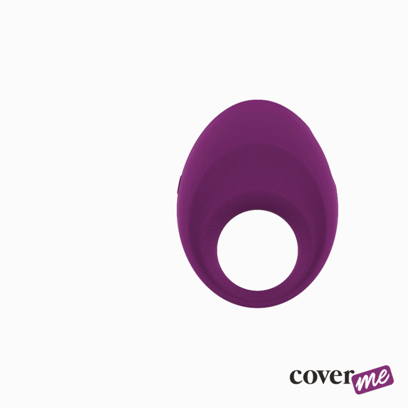 COVERME™ – pierścień wibrujący kompatybilny z technologią bezprzewodową WATCHME, 10 trybów wibracji